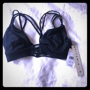 Vitamin A strappy bikini top Size L